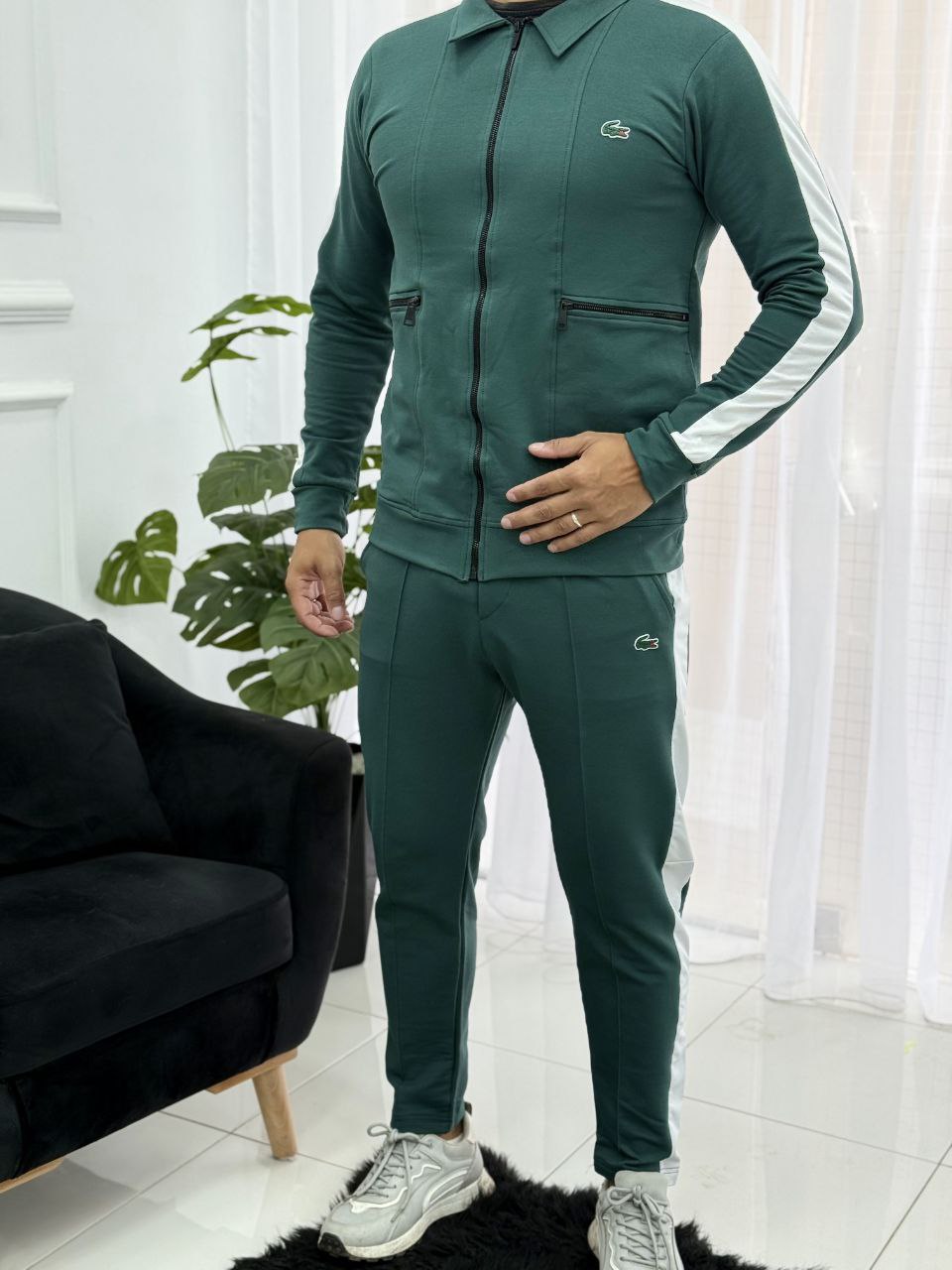 طقم رياضي رجالي فاخر ستايل لاكوست