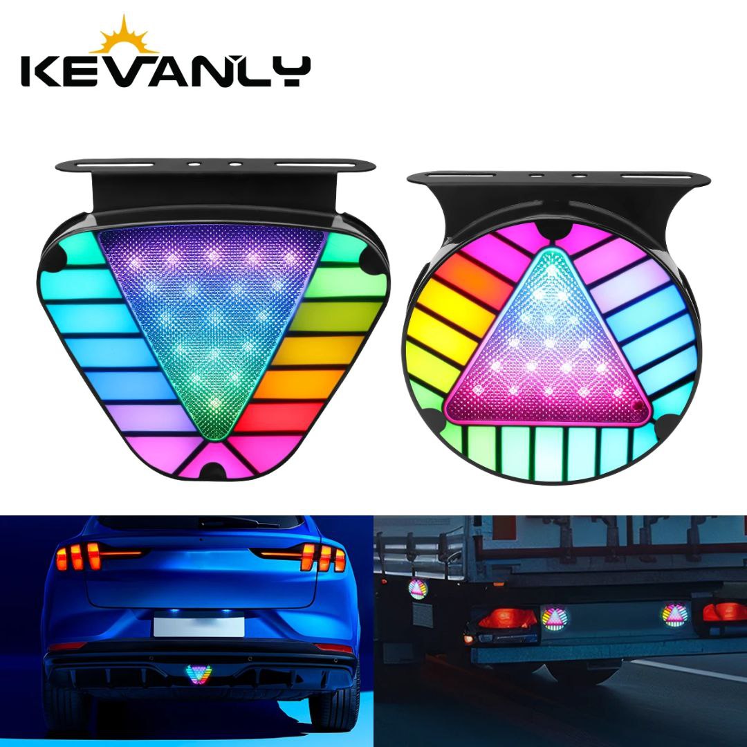 ✨ مصباح LED خلفي ملون للسيارة بتأثيرات RGB مذهلة