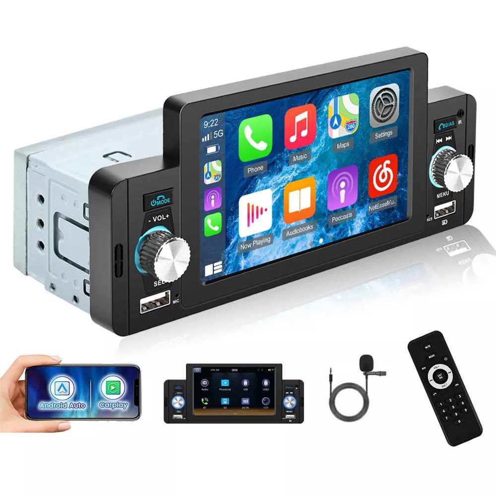 شاشة سيارة ذكية مع بلوتوث او GPS