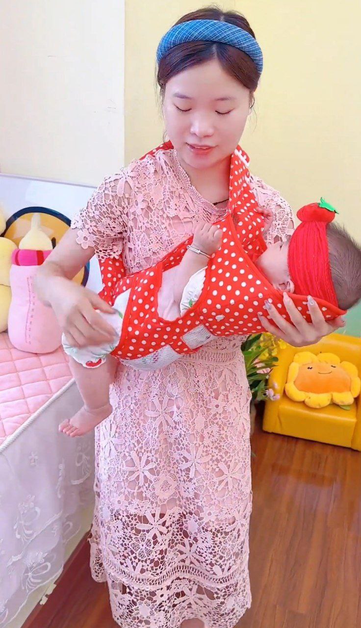 🍼💖 حامل الأطفال القماشي الذكي - راحة وأمان في كل لحظة! 💖🍼