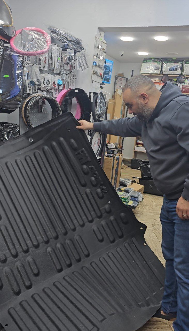 فرش صندوق السيارة المطاطي الفاخر ✨