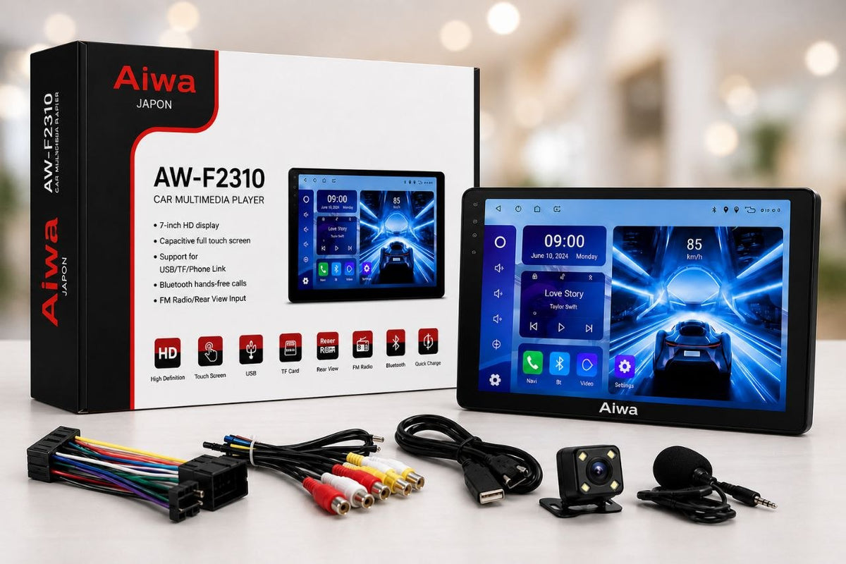 🚗🔥 Aiwa Japon Original — حوّل سيارتك إلى تجربة قيادة عصرية!